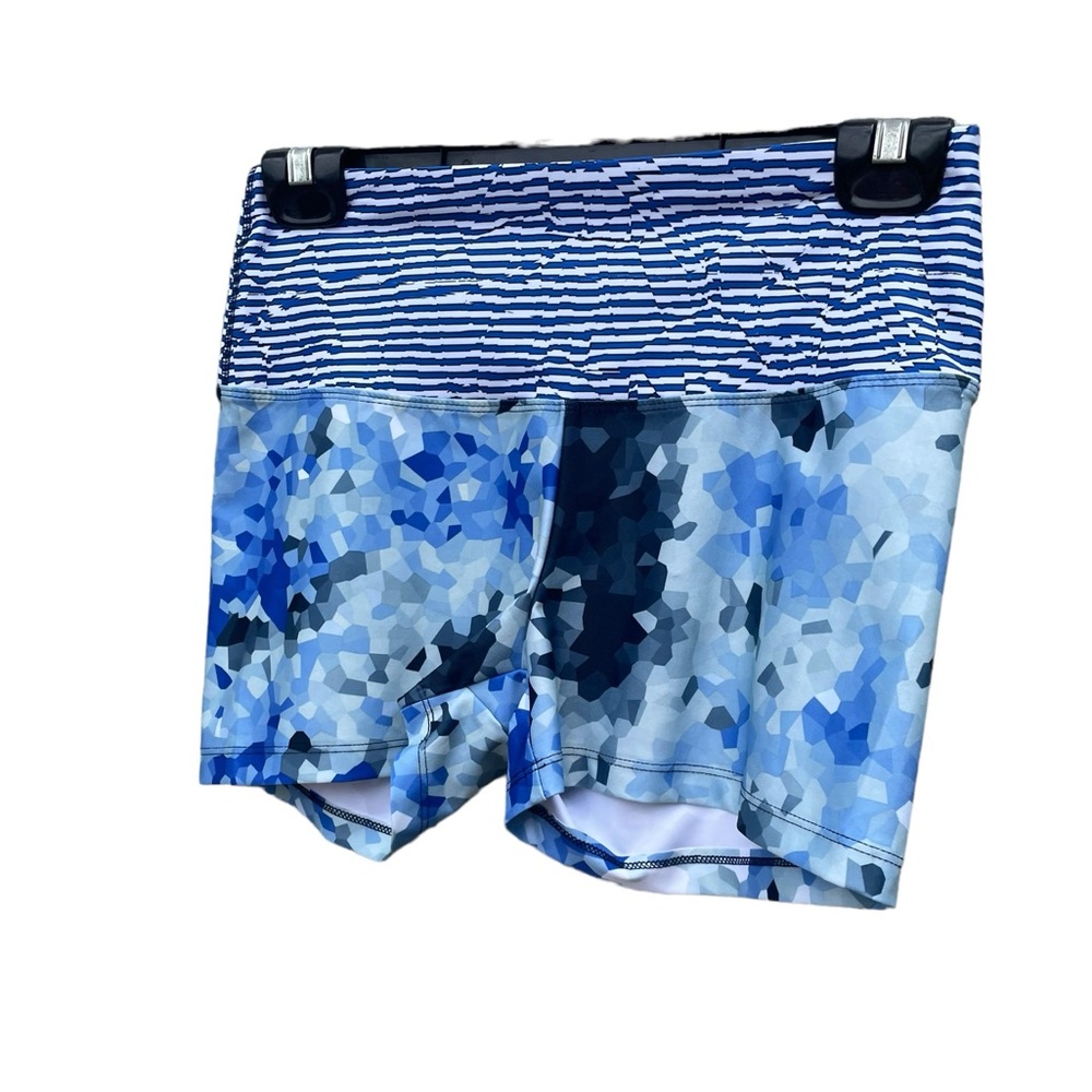 Marika Blue gray Pattern Elastic waist with Graphic‎ Pattern